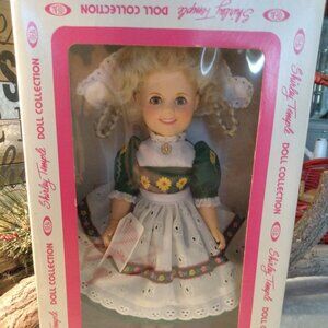 Vintage 1982 Ideal Toys 12" Shirley Temple Doll Heidi Dutch Girl with Box
